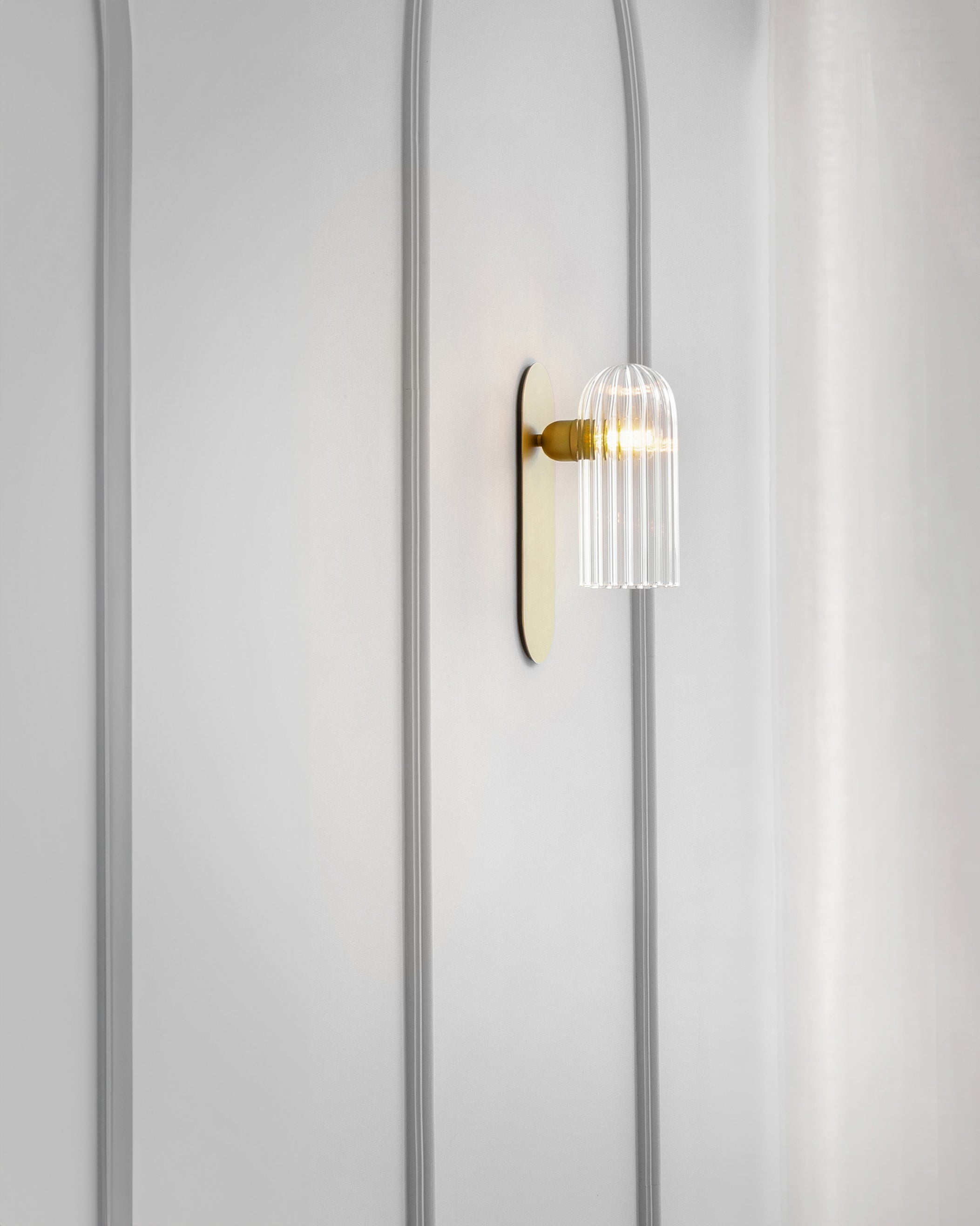 Schwung Odyssey Paris Burnished Brass Wall Light